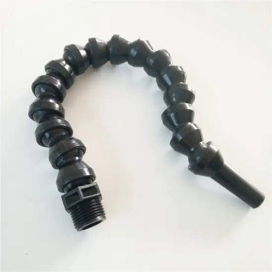 Customized Black Plastic Flexible Water Cooling Pipes - 1/4'', 3/8'', 1/2'', 3/4''