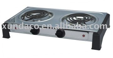 Electric hot plate 2 burner