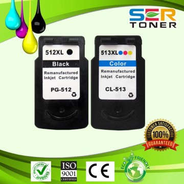PG512 CL513 Ink Visible remanufactured ink cartridge PG512 CL513