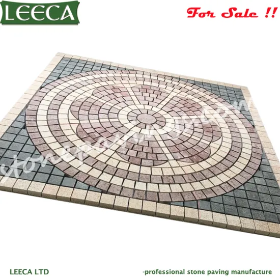 Granite pattern paving stone driveway paving stone