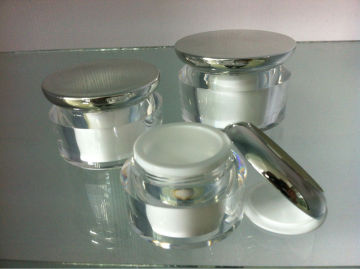 good selling cosmetic bottles in acrylic round bottom cosmetic bottle empty cream bottle