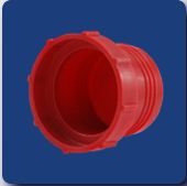 Threaded Plastic Plugs for Flat-Faced O-Ring Fittings (FOP)