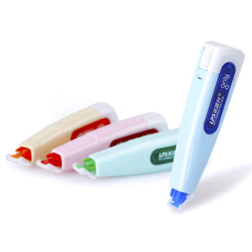 Factory Wholesale Plastic Correct Tape New Design Refillable Correction Tape Pen