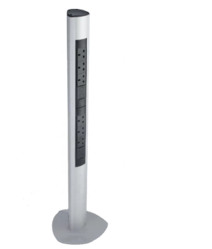 power strip tower socket and vertical floor socket  for office