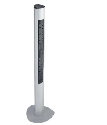 power strip tower socket and vertical floor socket  for office