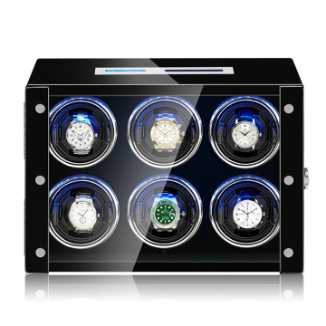 Touchscreen Watch Winder with Telescopic Holders: The Ultimate Solution for Automatic Watch Storage and Display