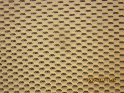 Jotun Super Weathering Powder Coating Black Lozenge Aluminum Expanded Metal Sheet DVA Mesh" 

However, to make it more concise and SEO-friendly, you might consider:

"Jotun Weathering Powder Coating Black Lozenge Aluminum Mesh