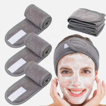 Remover Makeup Label peribadi tersuai dengan logo: pad microfiber, tuala &amp; ikat kepala