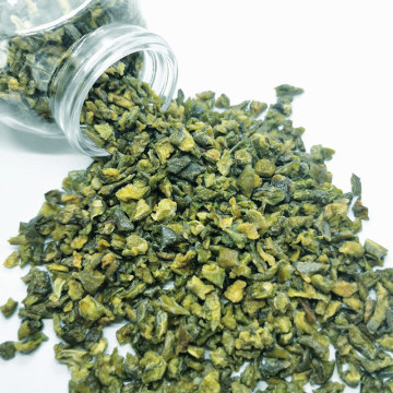 Dehydrated Green Bell Pepper Flakes with Best Quality
