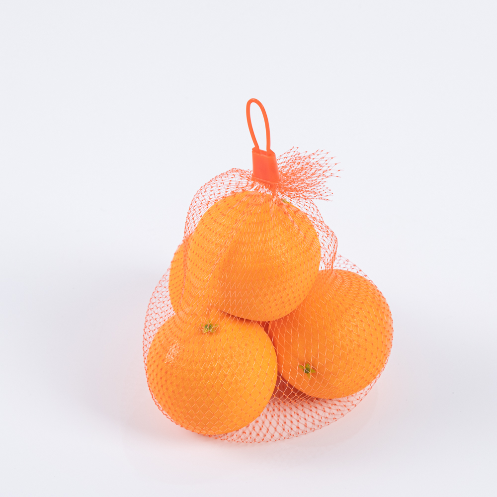 Orange mesh bag 5