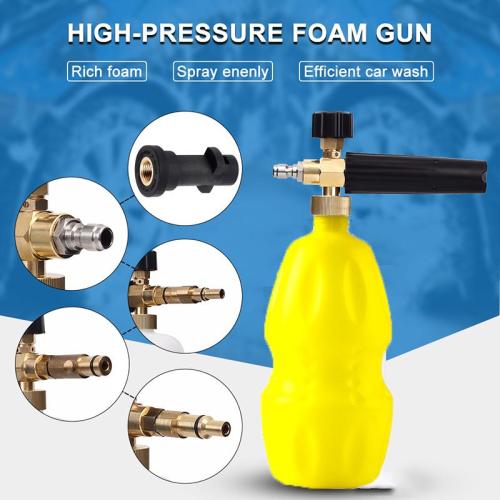 Water Foam Pistole Schaumkanonenflasche Lance Waffe