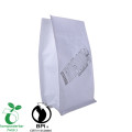 Zipper Box Bottom Custom Biodegradable Plastic Bag