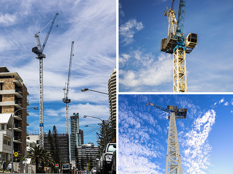 Luffing Tower Crane