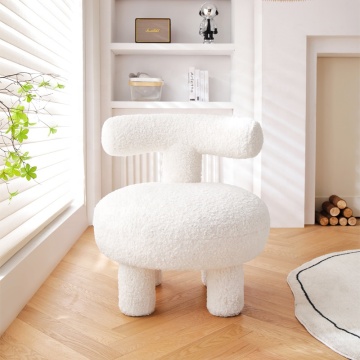 Silla de sofá simple de dormitorio simple moderno para el área de ocio de balcón