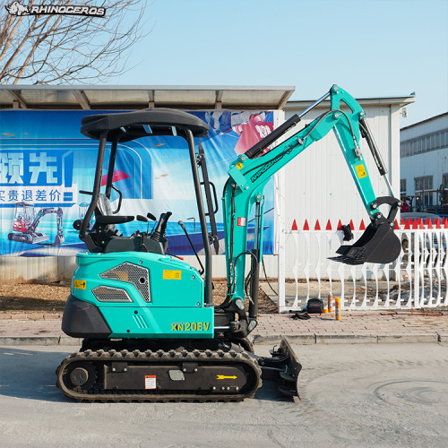 Rhinoceros 2 -тонной мини -электрический экскаватор XN20 Mirco Excavator Small Digger для продажи