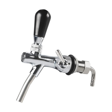 HONGDEC Stainless Steel Adjustable Flow European Style Beer Tap