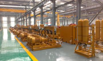Well-sold pipe rolling mill hydraulic system