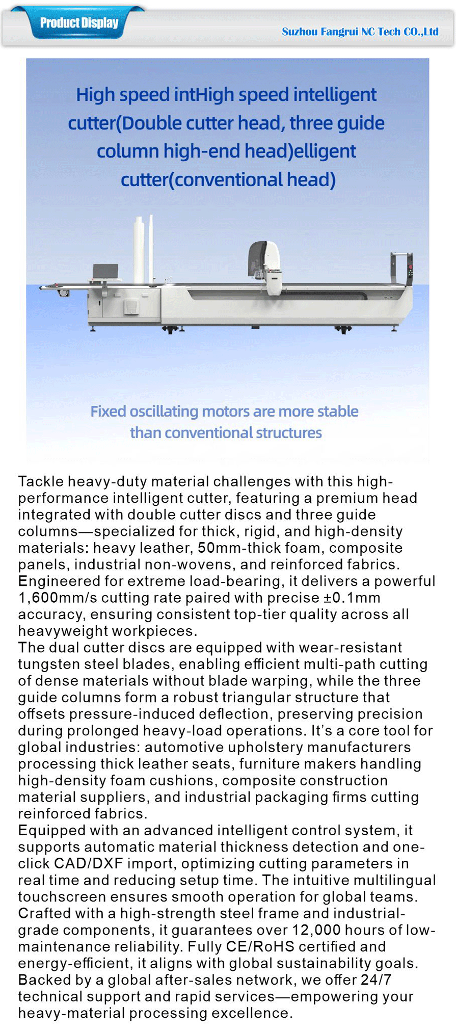 High-speed Cutting Machine -xiangqing1-FR036