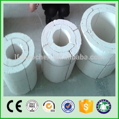 Low Thermal Conductivity Calcium Silicate Pipe Insulation Density, High