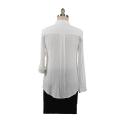 Women Tops Challis Ladies Blouse  With Beads