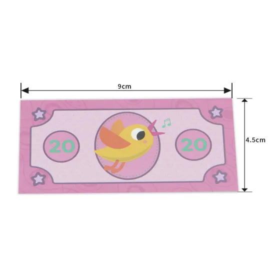 New trending design color card with bag toppers