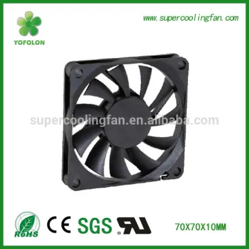 70x70x10mm 12V/24V brushless dc axial cooling fan