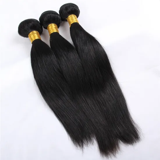 Xuchang Factory Unprocessed Wholesale Virgin Brazilian Hair Bundles Straight