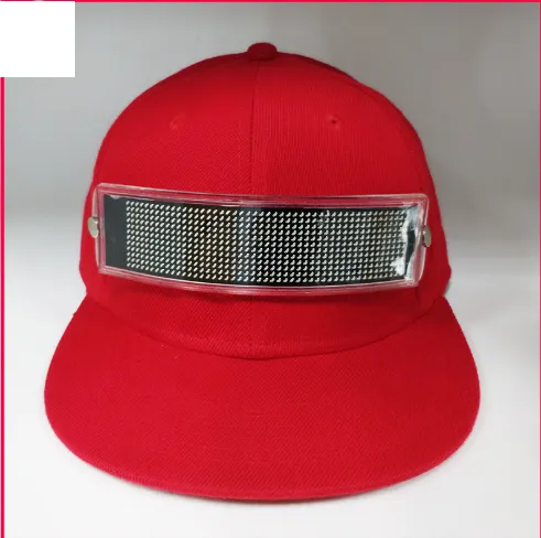 2018 New Product Summer Fashionable Led Light Flashing Dad Hat For Outdoor