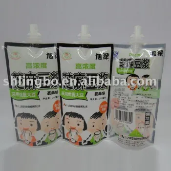 Green milk bags