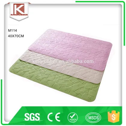 Customized Size Anti Slip Bath Mats Non Slip Bath Mats For Kids