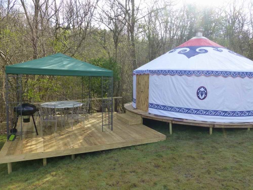 Wooden Mongolia Yurt