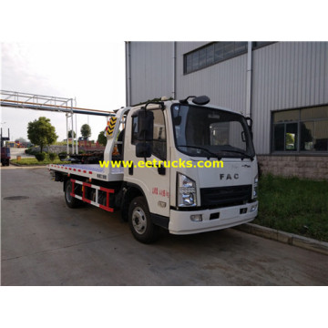 FAC 5ton Flatbed Towing Trucks