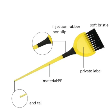 Hair Dye brush Plastic Hair Color Brush