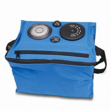 Cooler Bag, with AM/FM Radio, Audio Line in Cable
