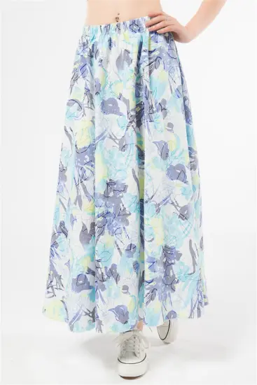 Fashion Design Flower Pattern Women's Dress