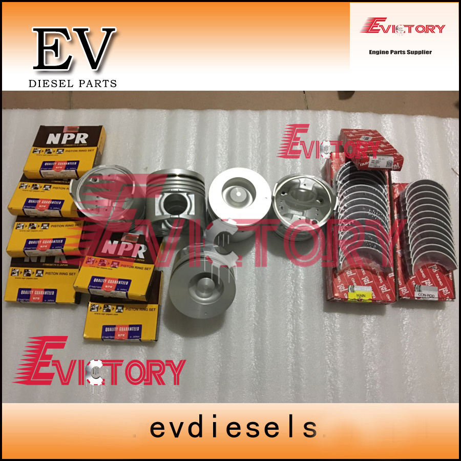 Isuzu 6sd1 สร้างชุดยกเครื่องปะเก็นลูกสูบ คุณภาพสูง Isuzu 6sd1 สร้างชุด ...