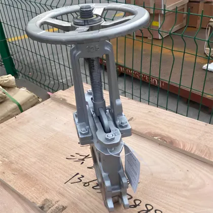 Manual Rising Stem Knife Gate Valve