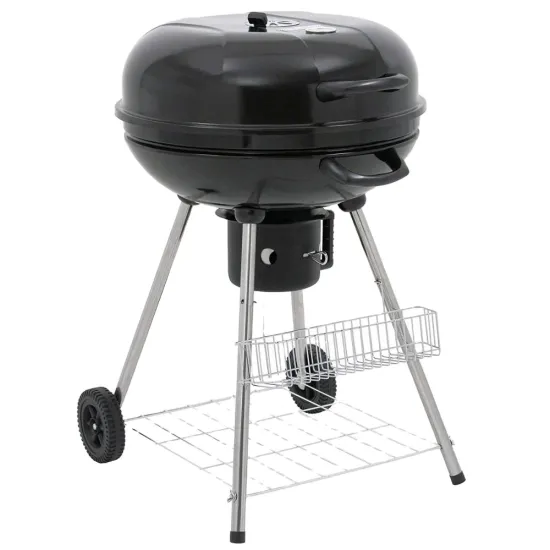 2022 Nwe Product Barbecue Kettle Bbq Charcoal Grill With Hinge And Warming Rack