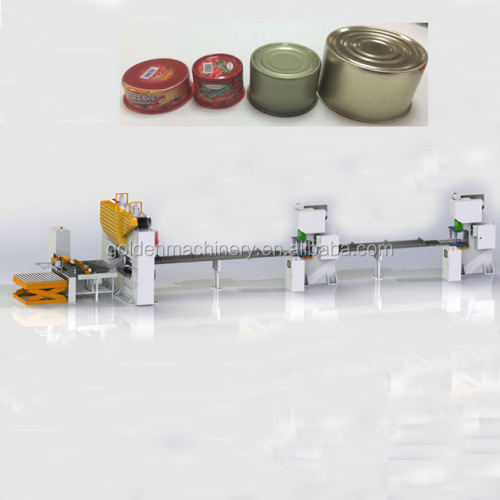 125g sardine two-pieces can press making production line