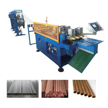 CNC 4-Station Pipe Straightening & Cutting Machine
