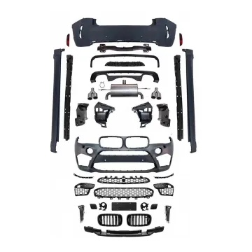 Factory Price Car Accessories F16 X6M Style Front & Rear Bumper Exhaust Tip Body Kit