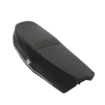 Hochgenannte Motorrad -Sitzkissen für BR150 CG125 - Schwarzer PU -Ledersitz Assy