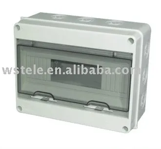 HT 12Ways Surface type plastic distribution box IP40