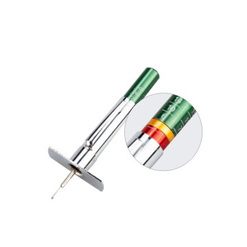 Wheelsky High Quality Metal Foot Aluminum Color Printed Bar Tread Depth Gauge