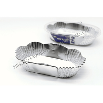 Aluminium foil cup large oval XL size