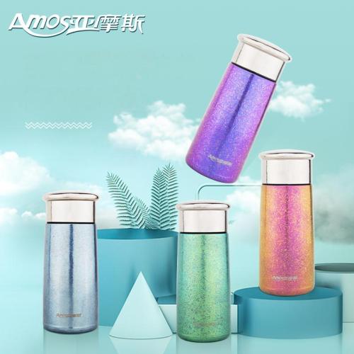 Вялікая ёмістая маляўнічая колба тытана