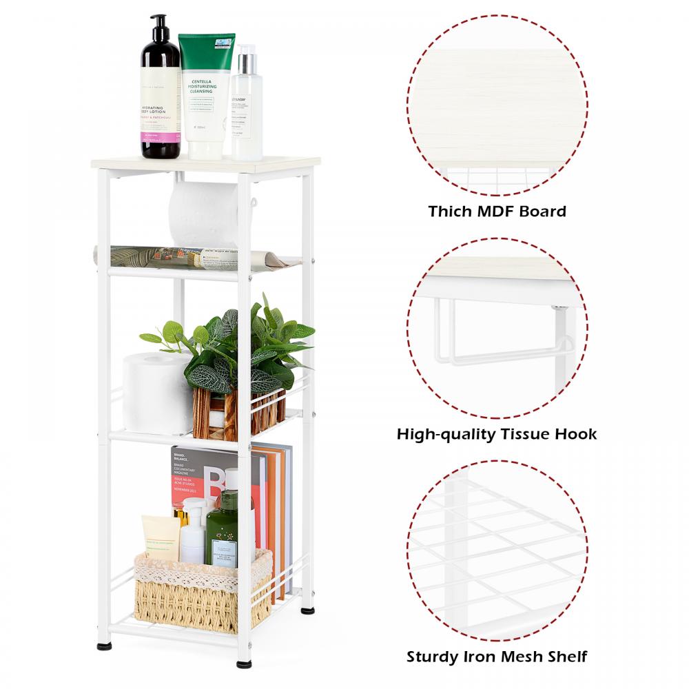 4 Tiers Storage Shelf