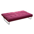 Bed Metal Fabric Futon malas Sleeper Sofa