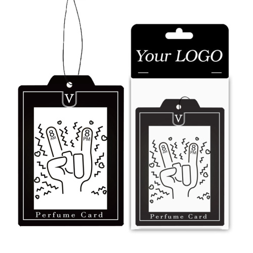 Экологически чистый ароматический аромат бумажной карты в качестве освежителя воздуха