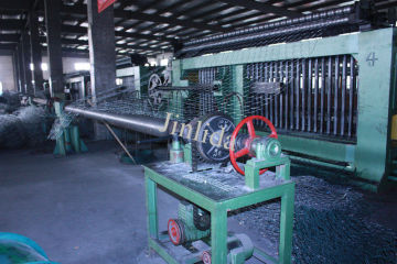 80mm X 100mm Double Twist Hexagonal Mesh Machine For Oil And Construction